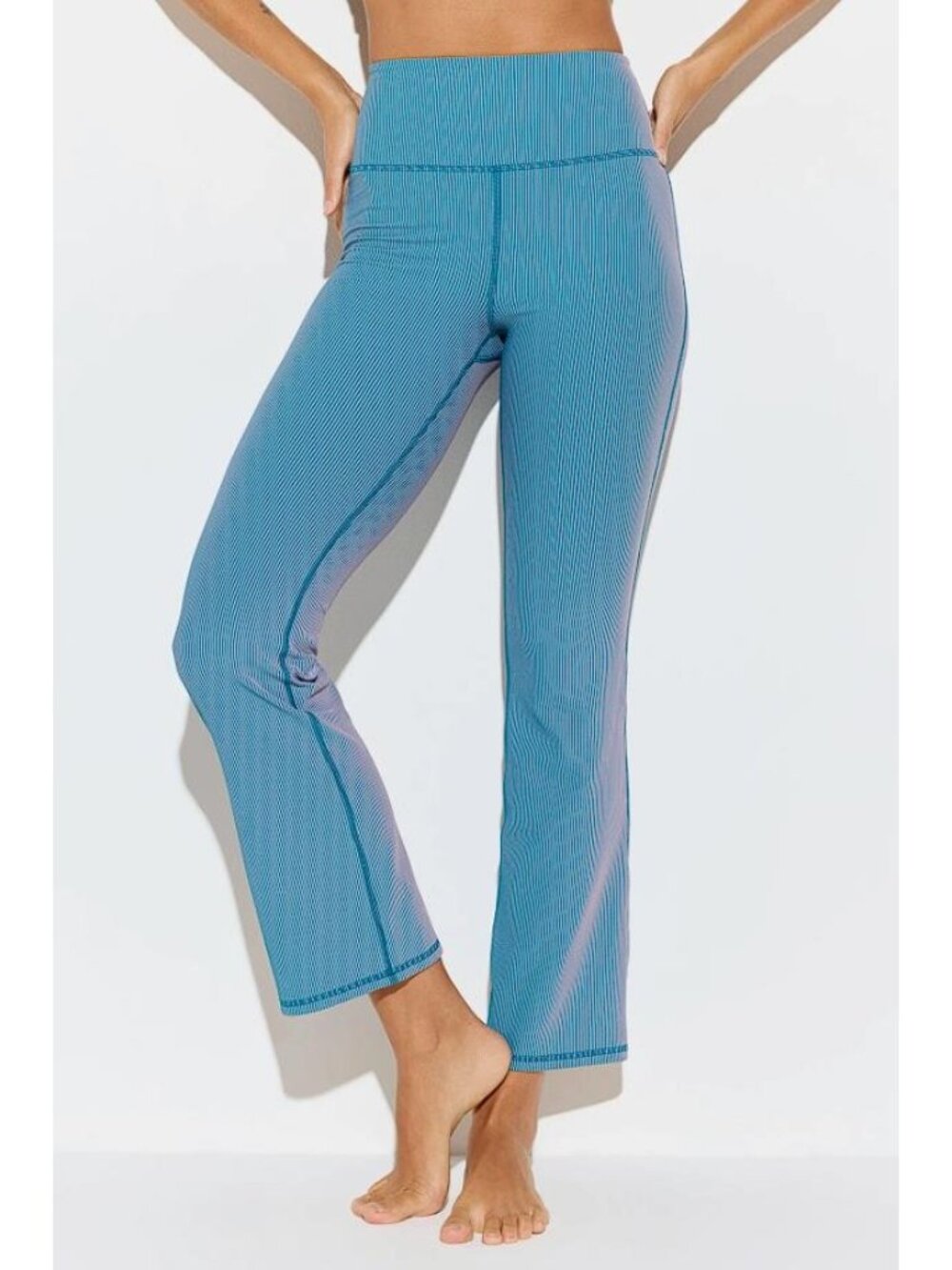 SPIRITUAL GANGSTER Women's AuraLight 3/4 Slim Flare Size S